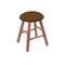 Holland Bar Stool Co Maple Vanity Stool, Medium Finish, Canter Kiwi Green Seat RC18MSMed001 - alternate 1
